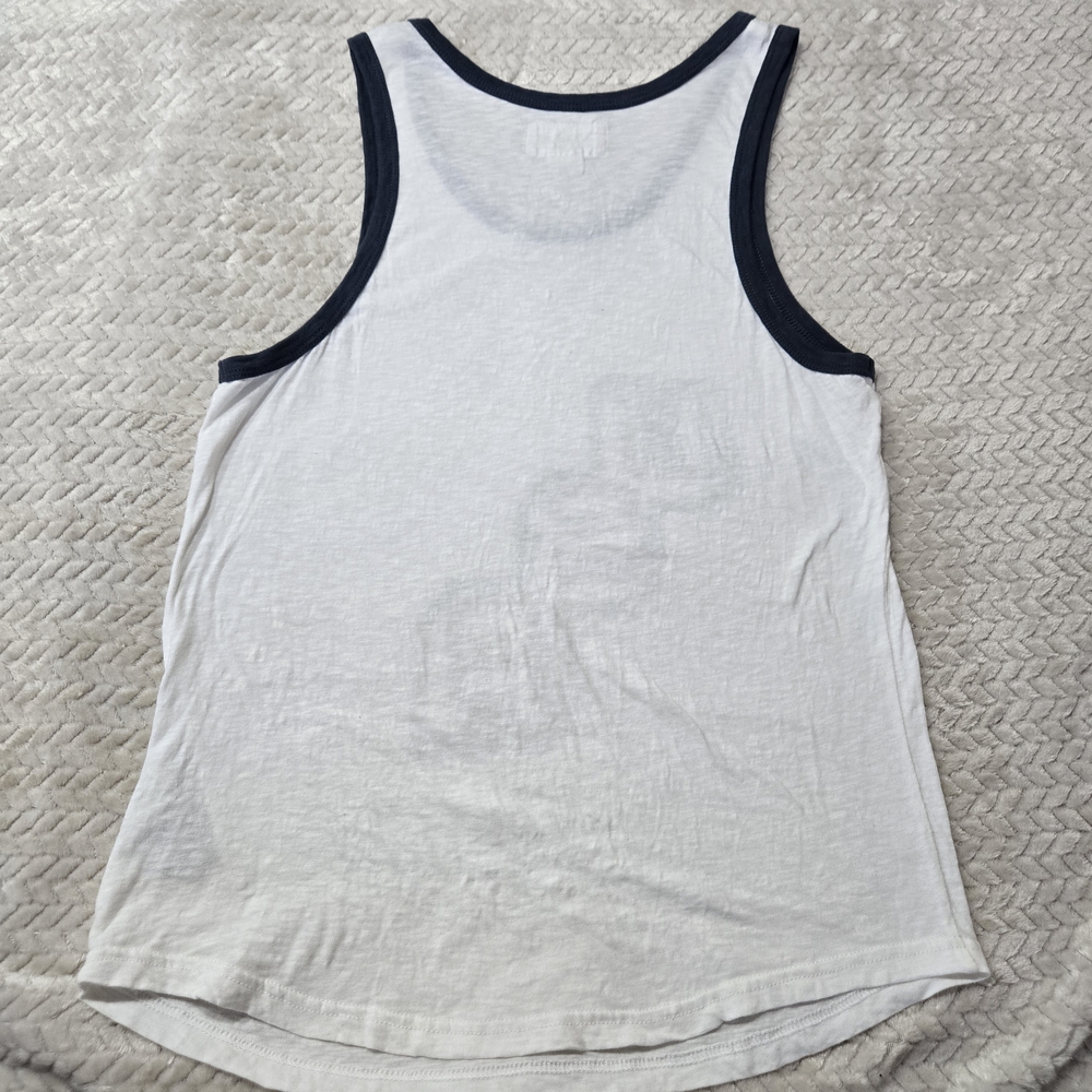 Denim & Supply Ralph Lauren Shirt Mens Small White Sleeveless USA Logo - Picture 5 of 5